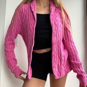 Vintage Cable Knit Women's Sweater